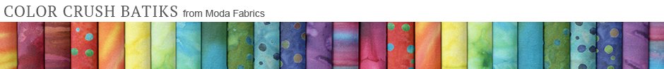 Color Crush Batiks by Moda Fabrics