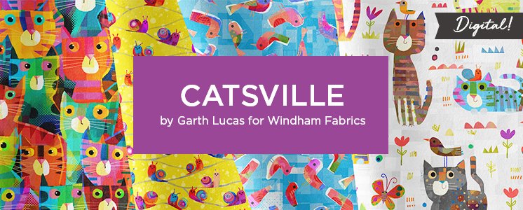 Catsville by Garth Lucas for Windham Fabrics