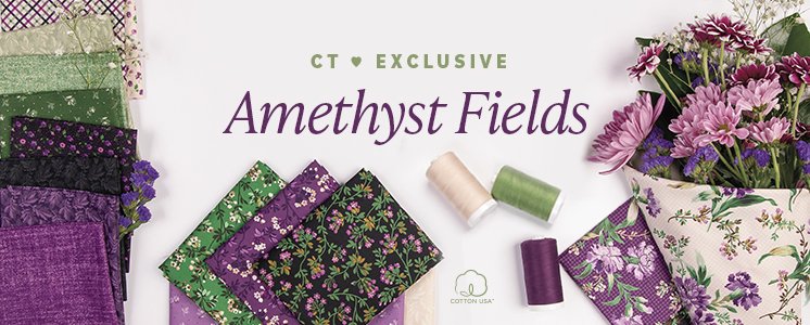 Amethyst Fields by Connecting Threads