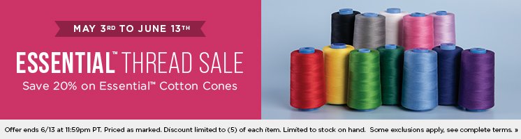 Save 20% on Essential Cotton Cones