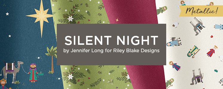 Silent Night by Jennifer Long for Riley Blake Designs