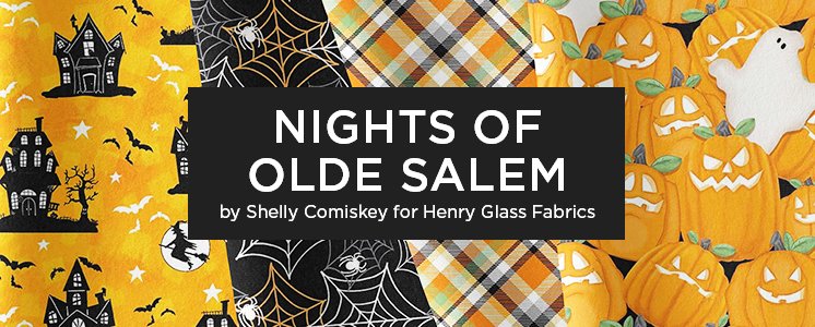 Nights of Olde Salem by Shelly Comiskey for Henry Glass Fabrics