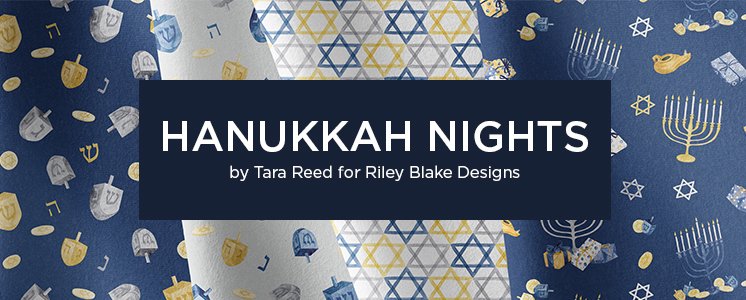 Hanukkah Nights by Tara Reed for Riley Blake Designs
