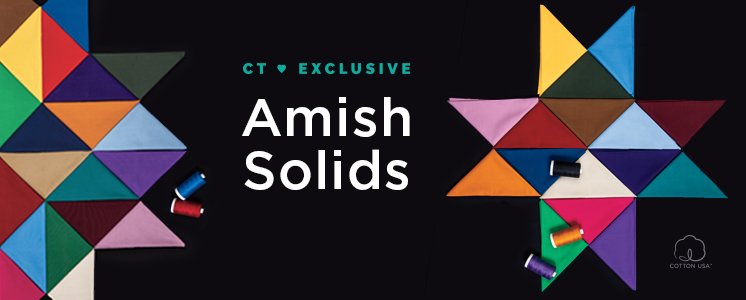 Amish Solids by Connecting Threads