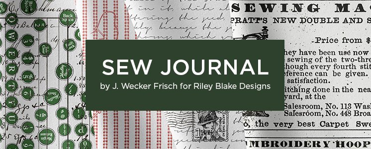 Sew Journal by J. Wecker Frisch for Riley Blake Designs