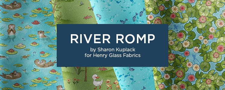 River Romp by Sharon Kuplack for Henry Glass Fabrics