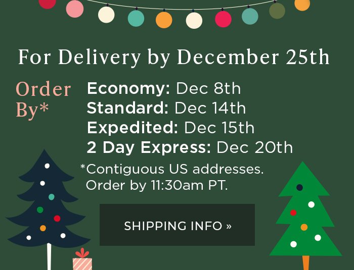 Shipping Info