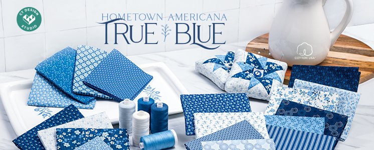 Hometown Americana True Blue by Connecting Threads
