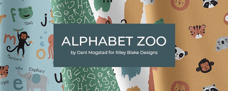 Alphabet Zoo by Dani Mogstad for Riley Blake Designs
