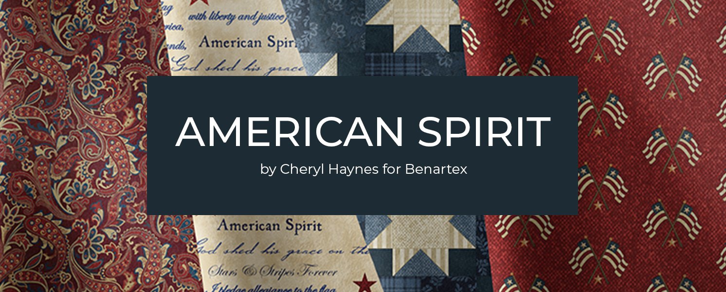 American Spirit by Cheryl Haynes for Benartex