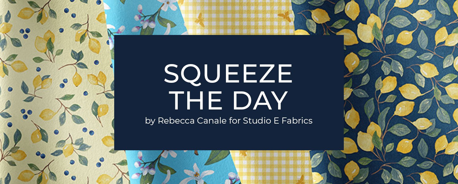 Squeeze The Day by Rebecca Canale for Studio E Fabrics