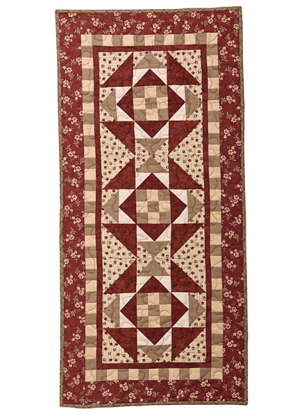 Apple River Table Runner Pattern Download | Connecting Threads