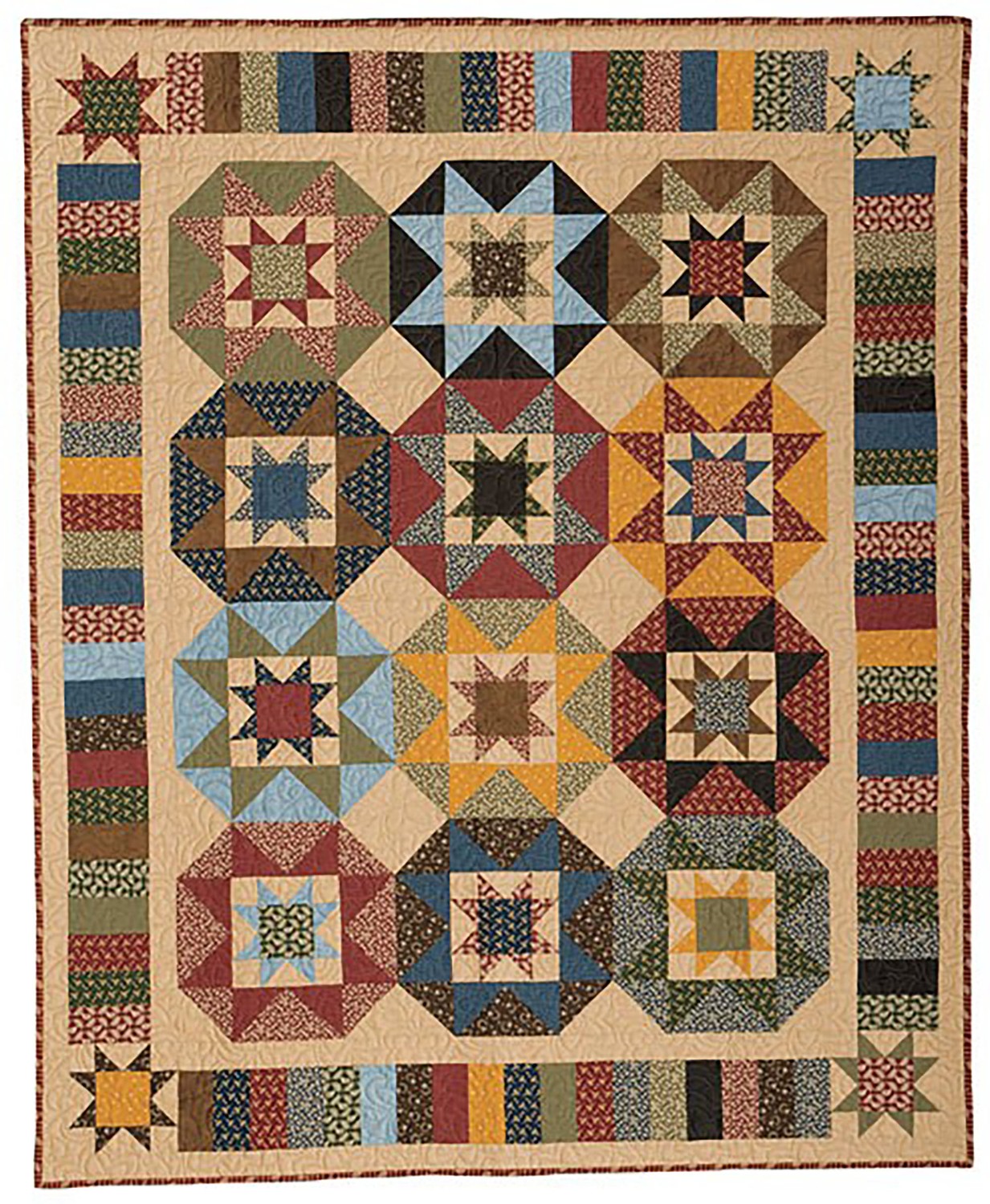 Starry Splendor Quilt Pattern Download | Connecting Threads