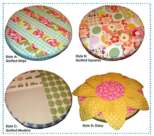Comfy Seats Round Seat Cushion Pattern Download