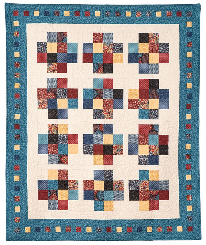 Positivity Squared Quilt Kit | ConnectingThreads.com