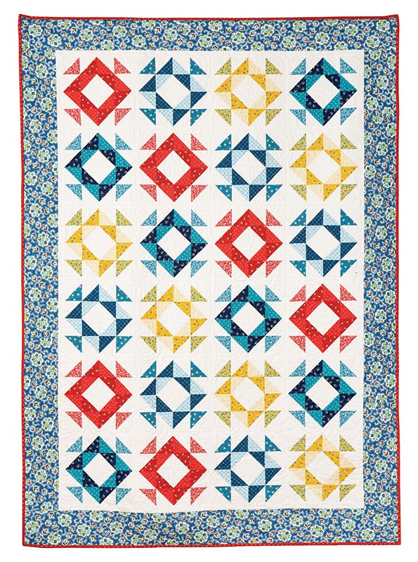 Floral Mosaic Quilt Kit