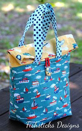 Fat quarter lunch bag best sale