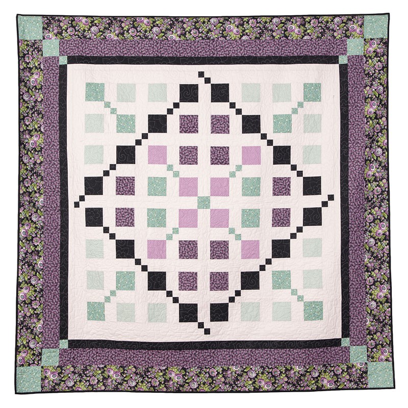 Lilac Hawthorne Hand Embroidery Kit – Quilt Elements