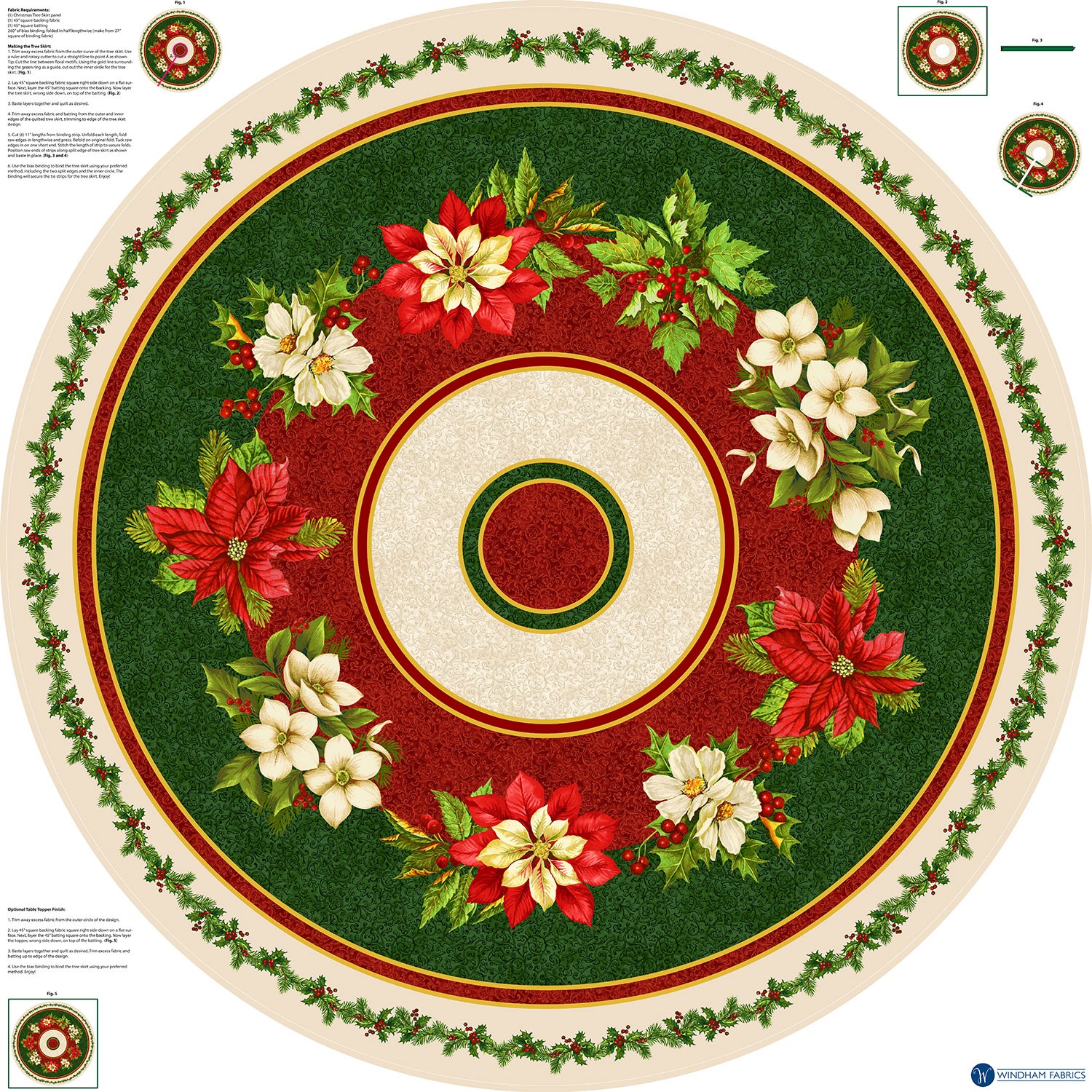 Tree Skirt Digital ConnectingThreads com Tree Skirt Digital ConnectingThreads com