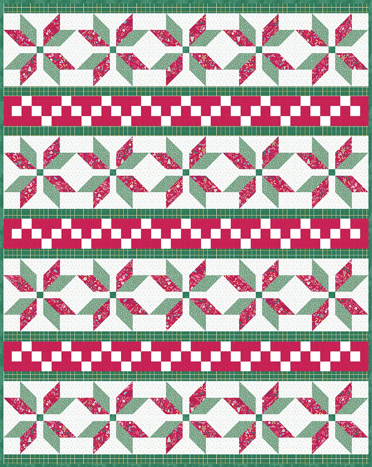 Nordic Isle Quilt Pattern Download | Connecting Threads