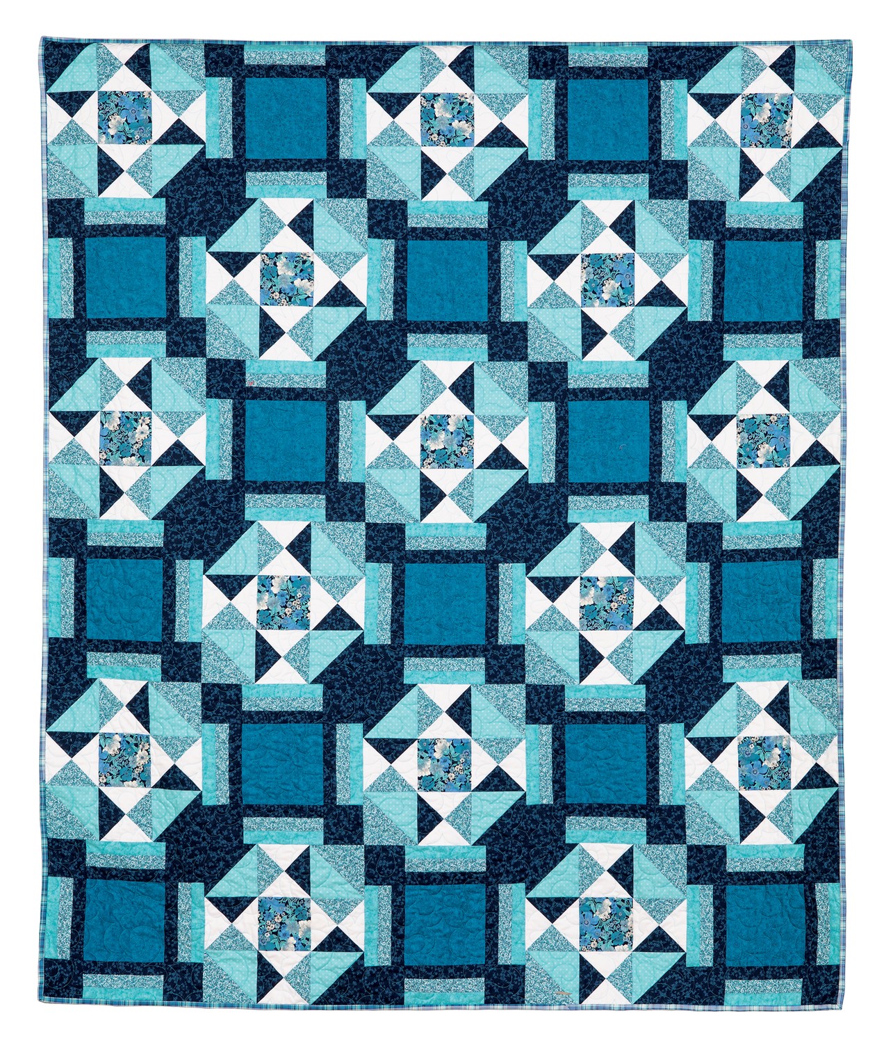 Icy Stars Quilt Kit | ConnectingThreads.com