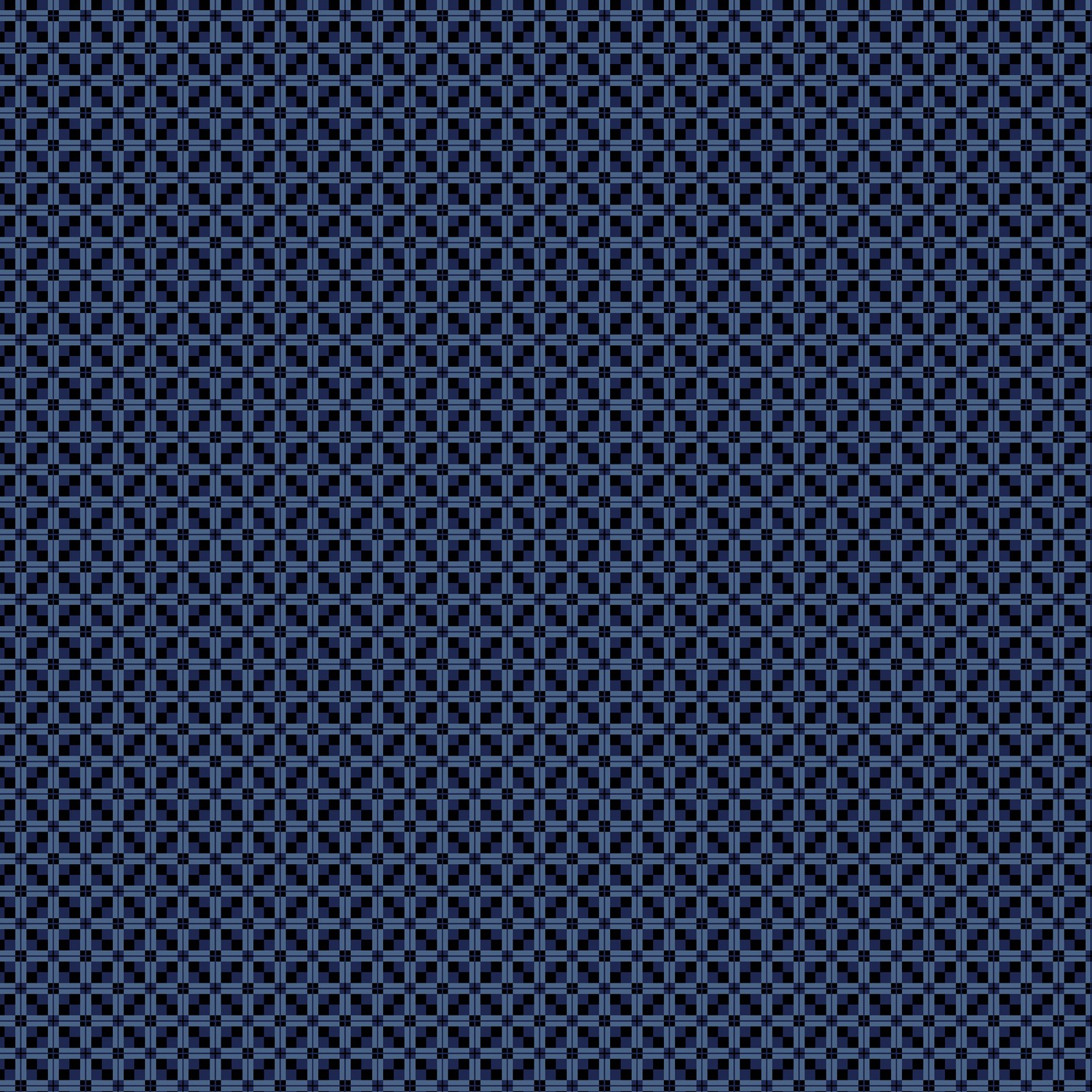 Rhubarb Pie Checkerboard II Dk Admiral Blue Quilting Cotton Fabric ...