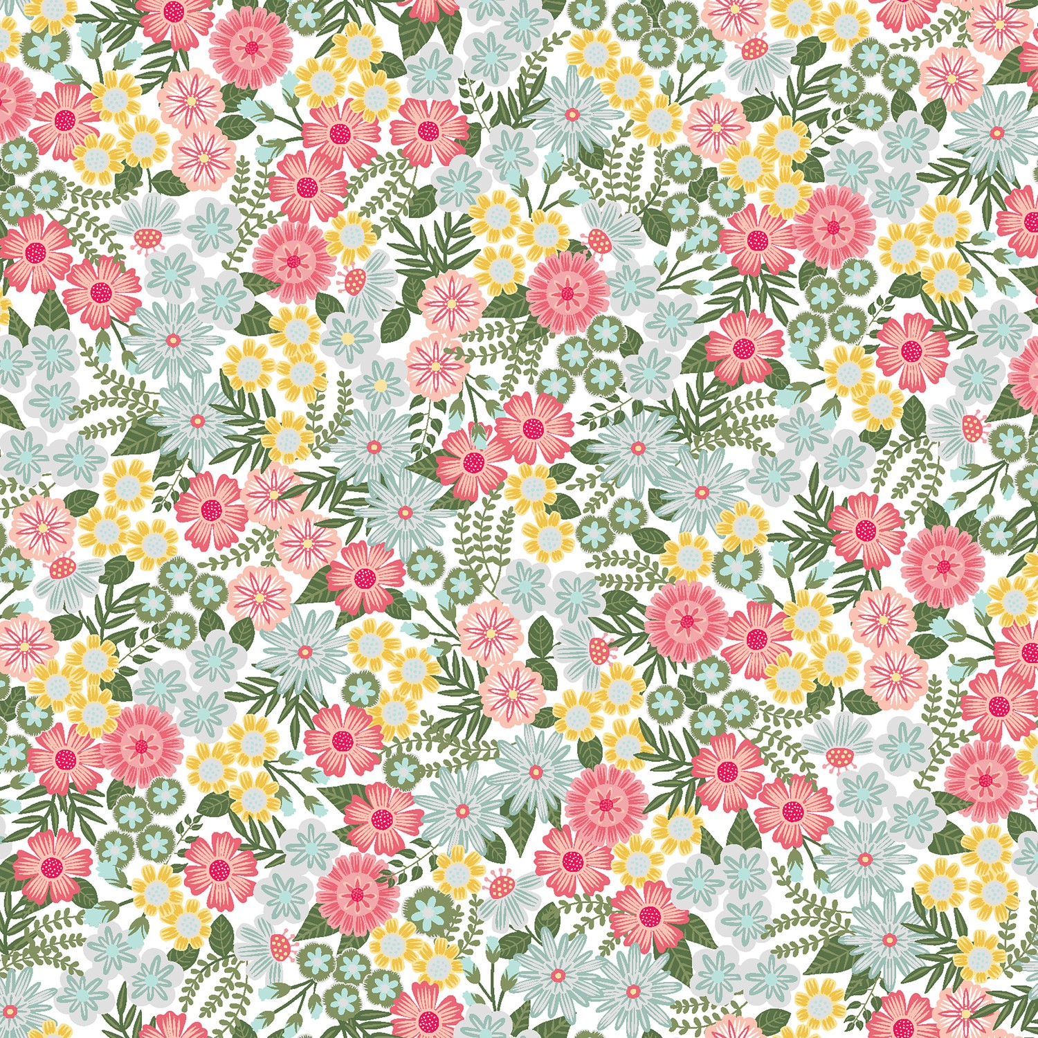 Vintage Flora Ground Cover Vintage Flora Ground Cover