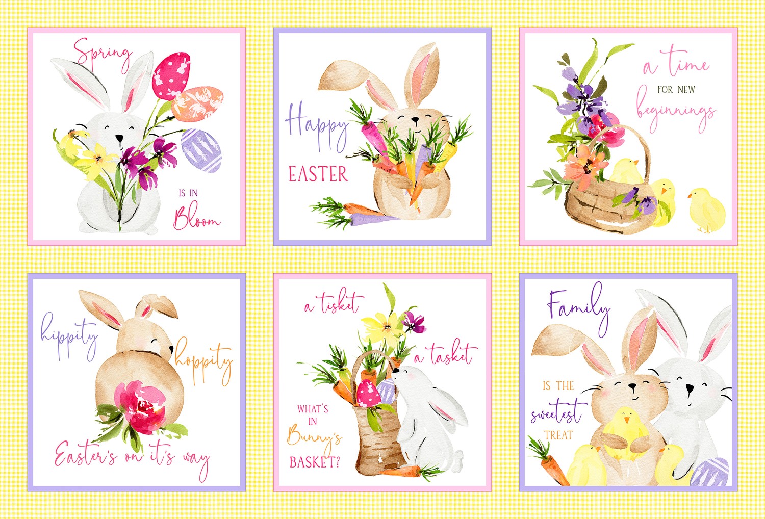 Hoppy Easter Fat Quarter Sampler