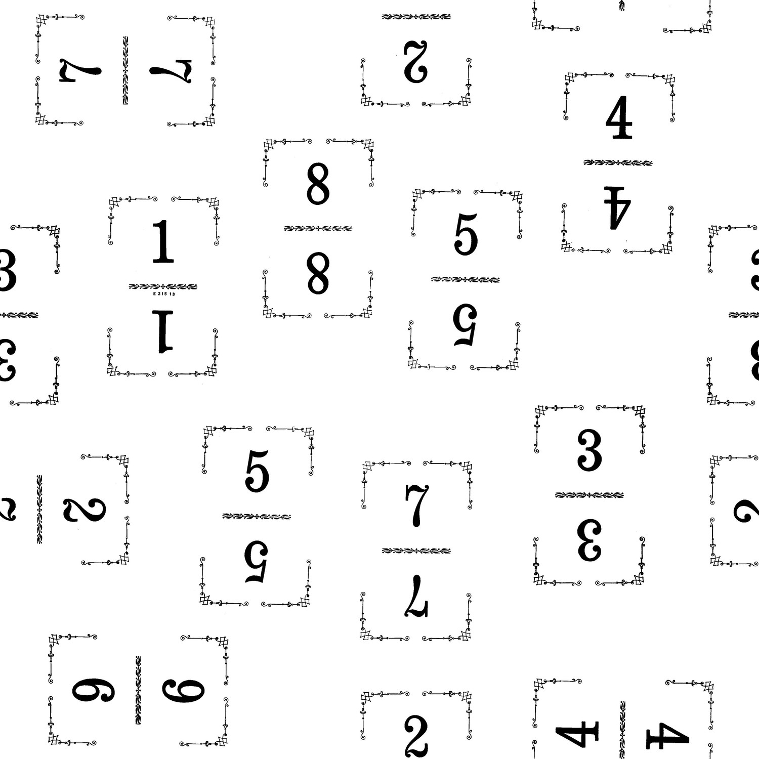 Queen of We'En Solitaire White Quilting Cotton Fabric Yardage