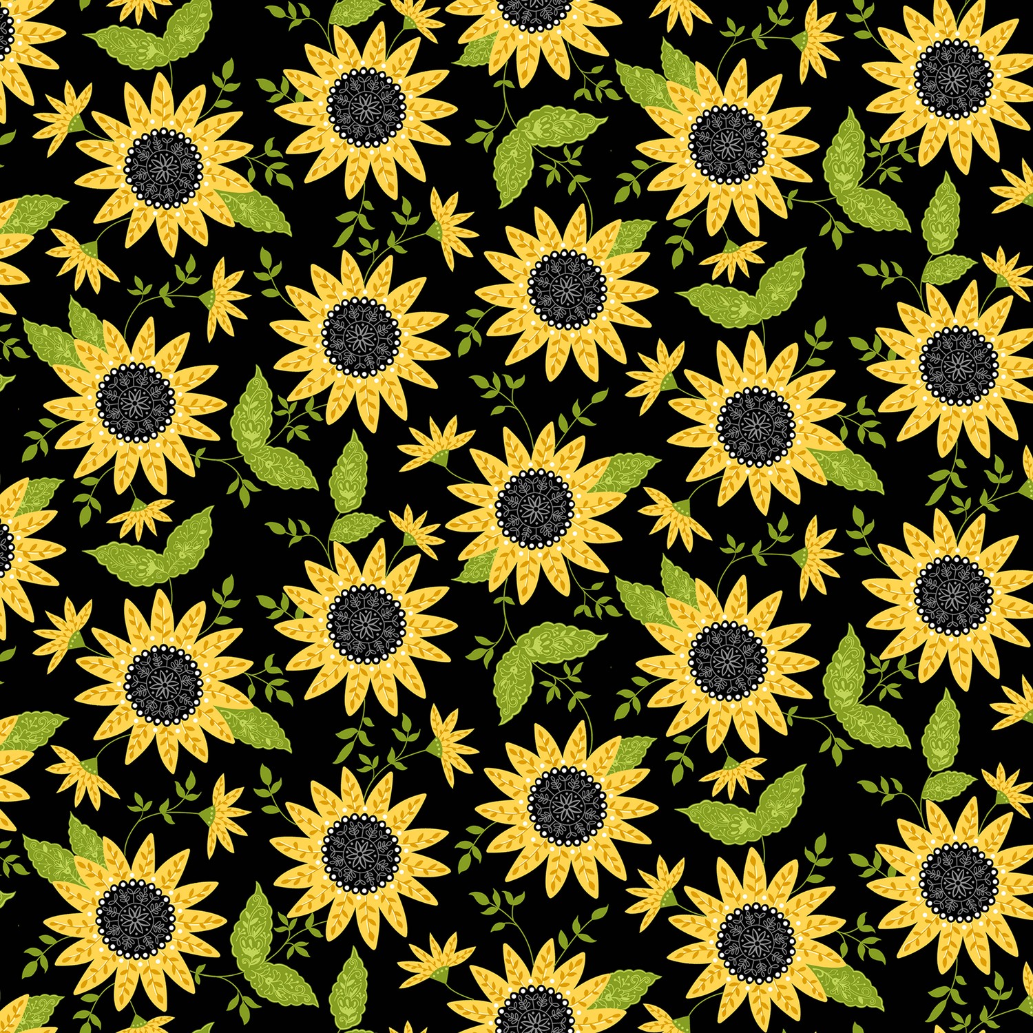 Sunflowwer Thread Bee Happy - Sunflower | ConnectingThreads.com