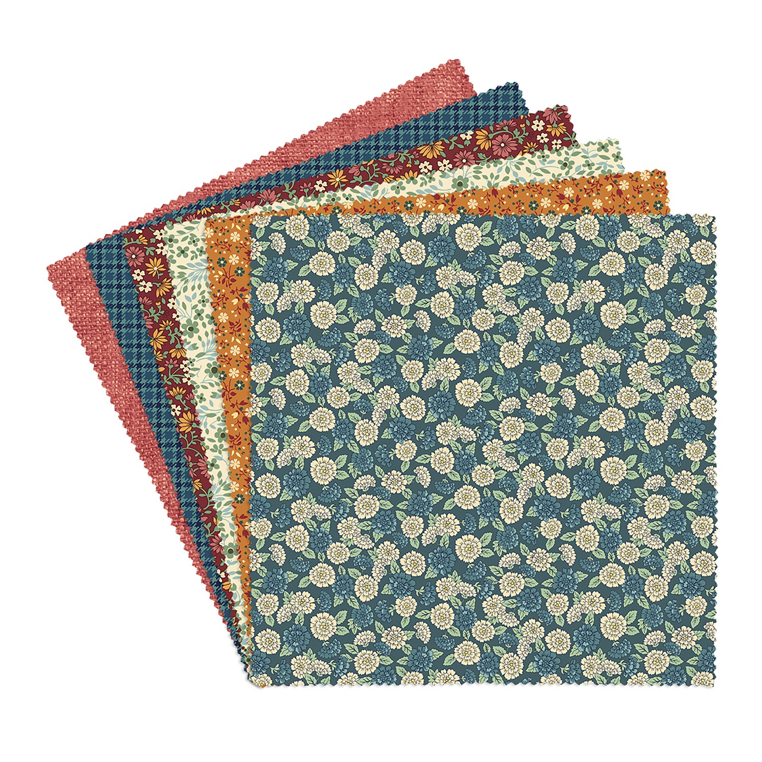 Sweetwater Ridge 10 Inch Squares Multi Color Quilting Cotton Fabric ...