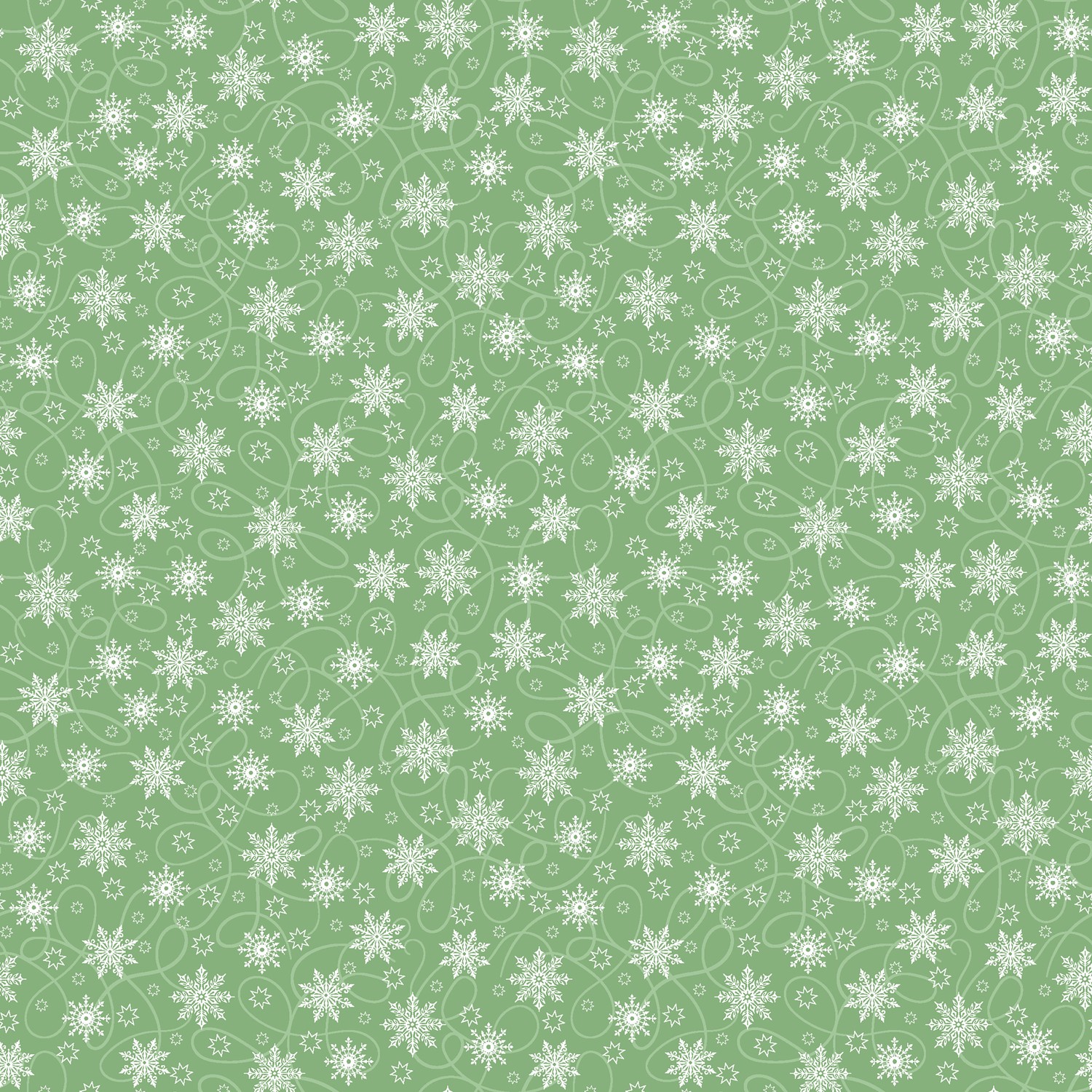 Snowflake Flurry Background, Size: One Size