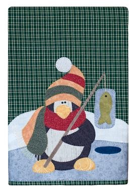 Bear Applique Tea Towel -987287