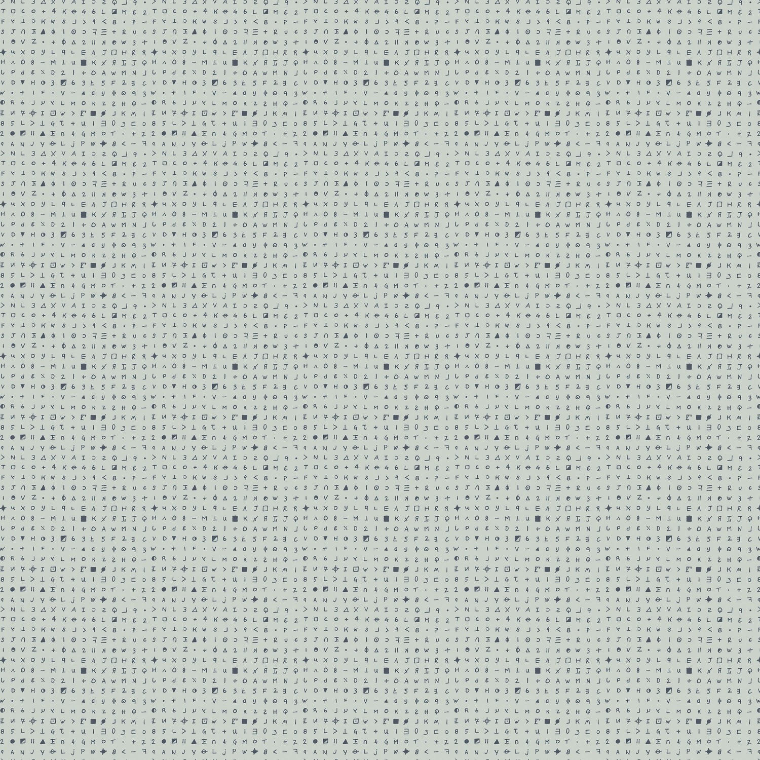 Sleuth Cryptograph Ash Quilting Cotton Fabric Yardage