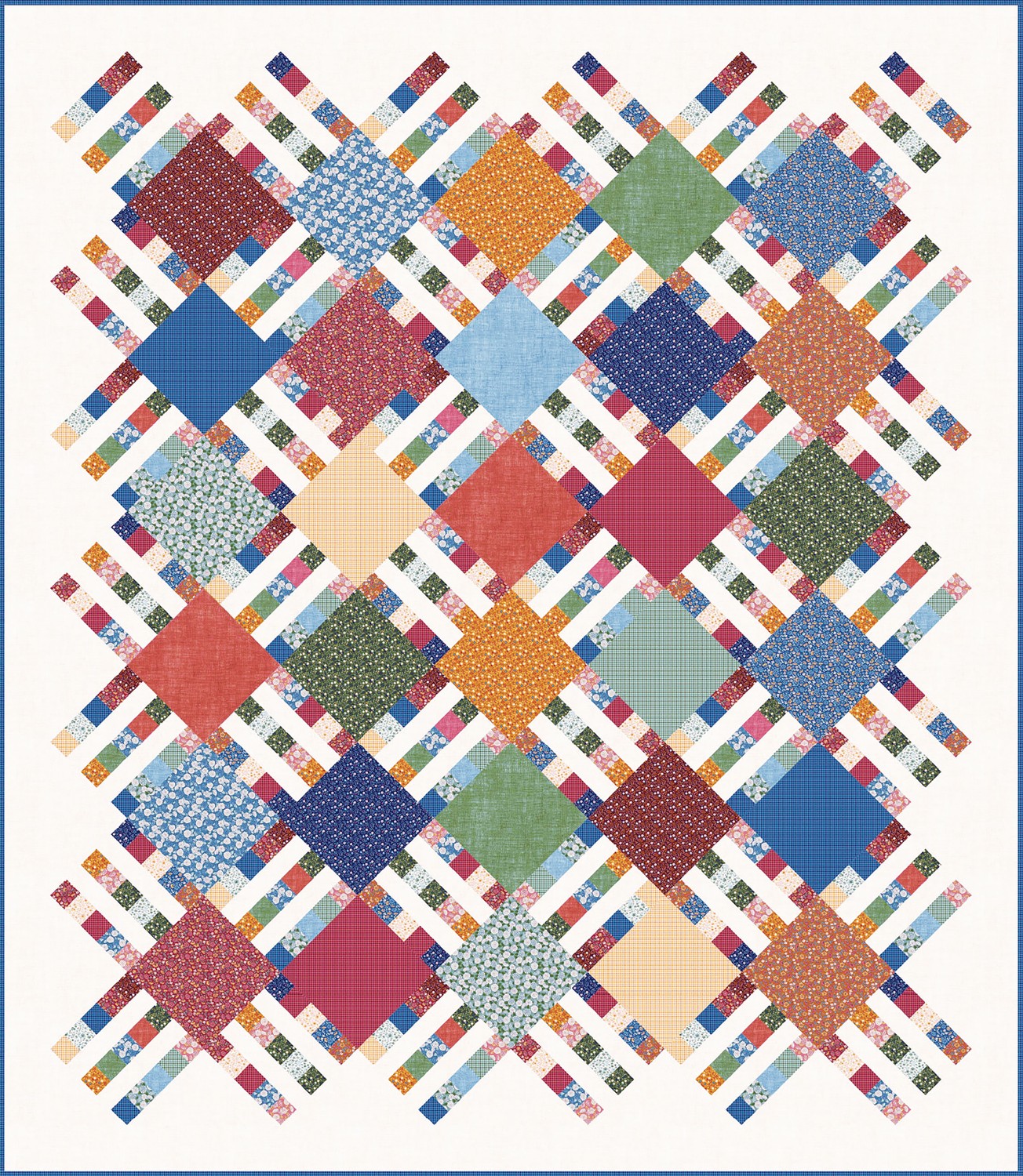 Home Awaits Queen Quilt Kit