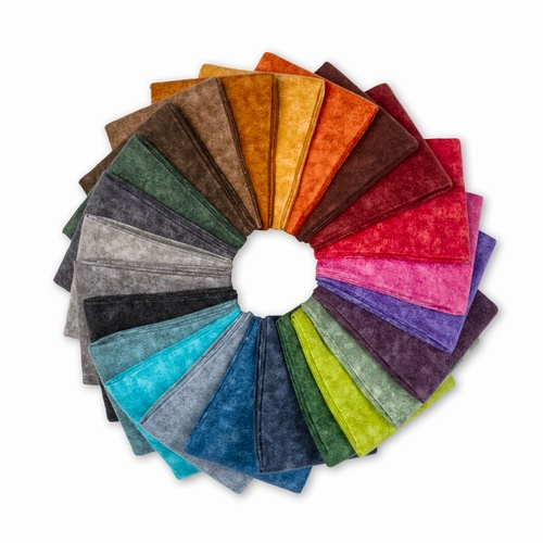 Image of Mirage Tonals Flannel Vibrant Fat Quarter Sampler