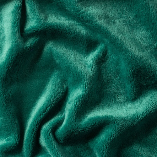 Image of Floofy Emerald 100% Polyester Fabric Yardage