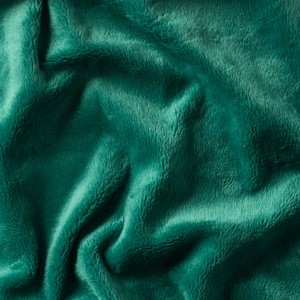 Floofy Emerald 100% Polyester Fabric Yardage