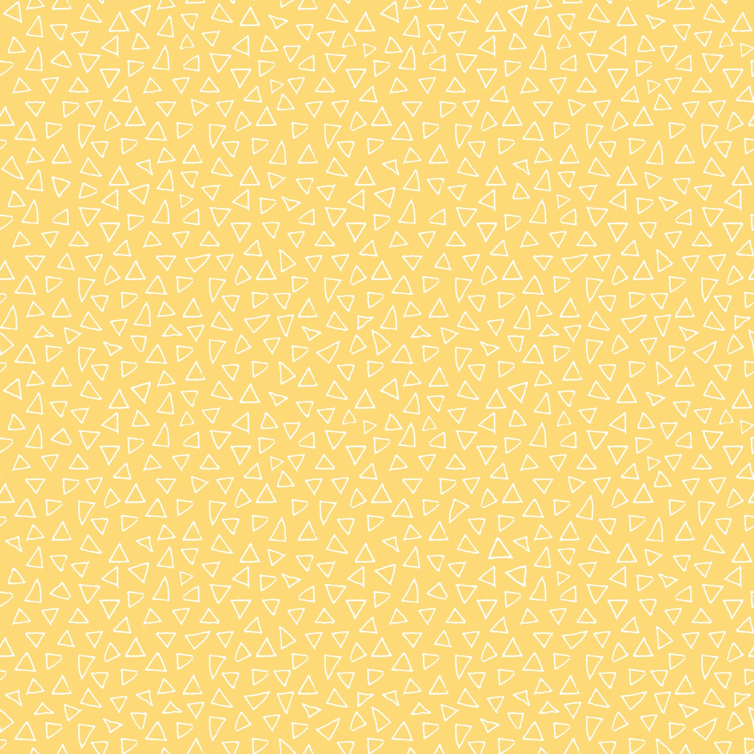 Cosmo Cats Floating Triangles Dark Yellow Quilting Fabric