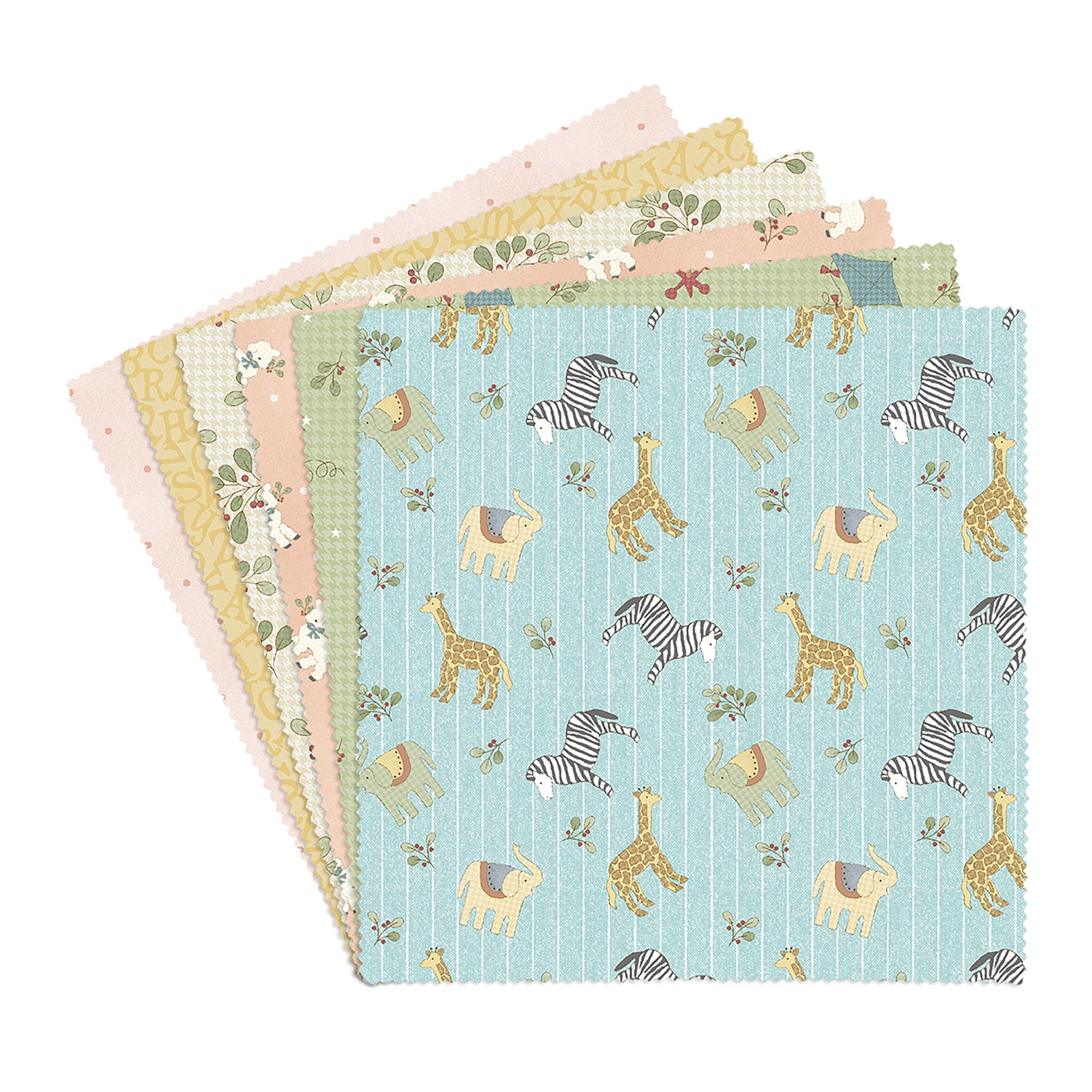 Stash and Save - ABC's 10 in Squares | ConnectingThreads.com