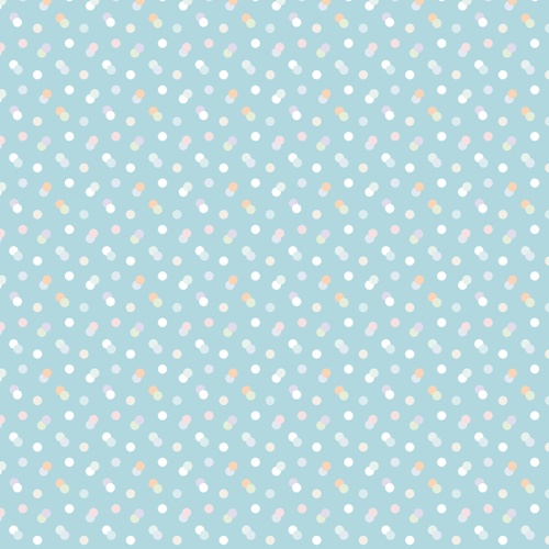 Image of Pattern Play Flannel Spotty Dotty Blue 