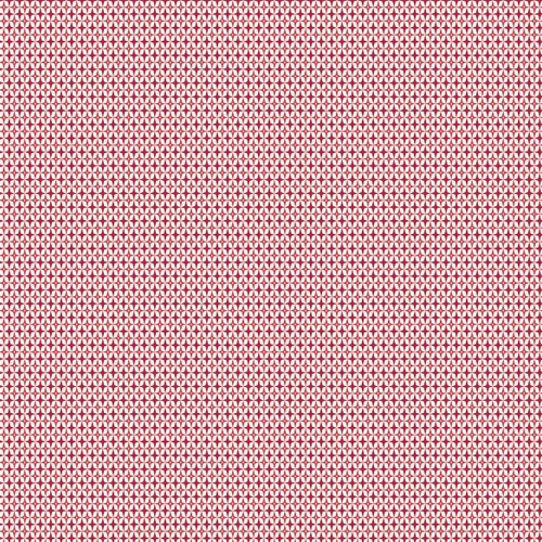 Image of Merry All the Way Diamond Baubles Lt Red Quilting Cotton Fabric Yardage