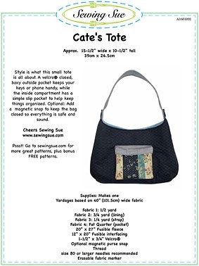 Simple Things The Hobo Bag Downloadable Pattern