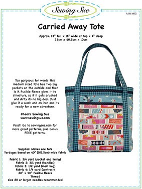 Carried away tote clearance