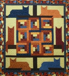 Cats in the Cabin Again Pattern Download | Connecting Threads