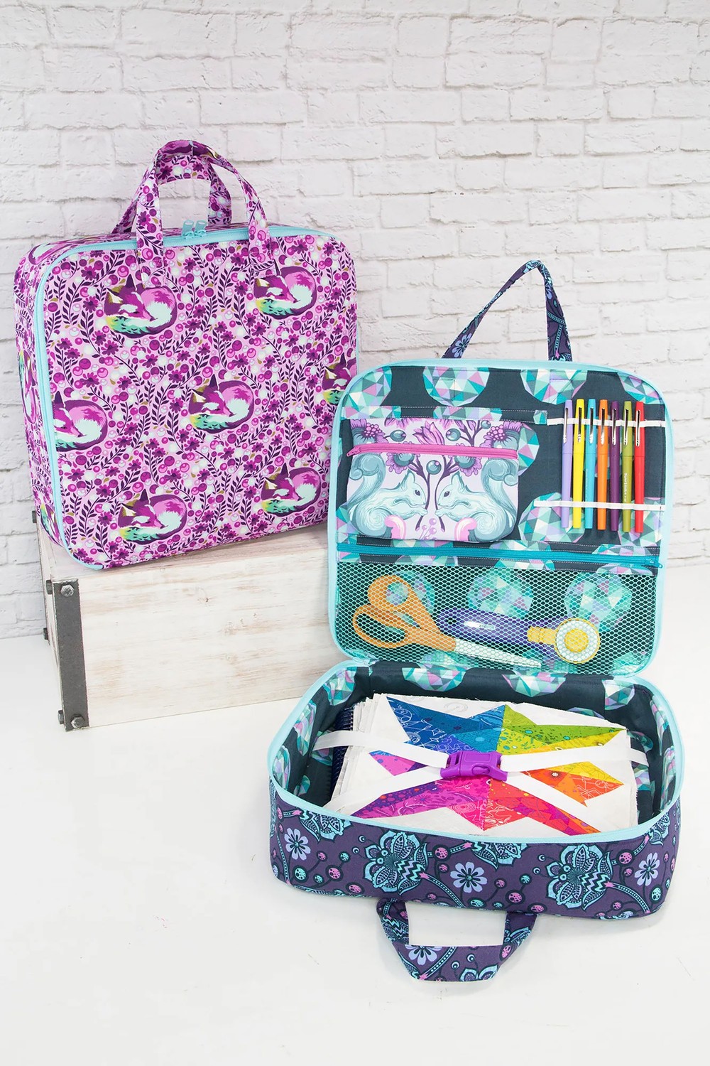Amethyst project bag sewing pattern sales