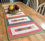 table runner「百花繚乱」　帯リメイク Lots O' Luck Table Runner Pattern by Missouri Star