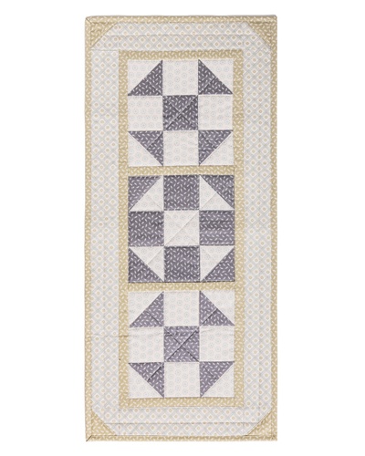 Image of Wildflower Blues Table Runner Quilt Pattern Download