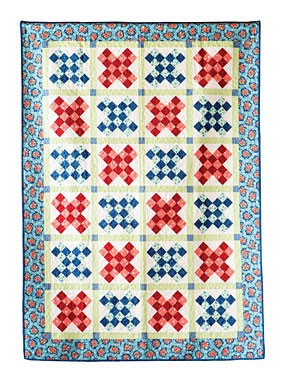 Quilt Kit- cotton- top Traverse- 70.5 x 90.5- NH1830CT- by Connecting Threads