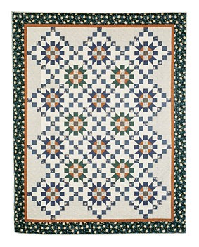 Blue Ridge Star Quilt Pattern Download | Connecting Threads